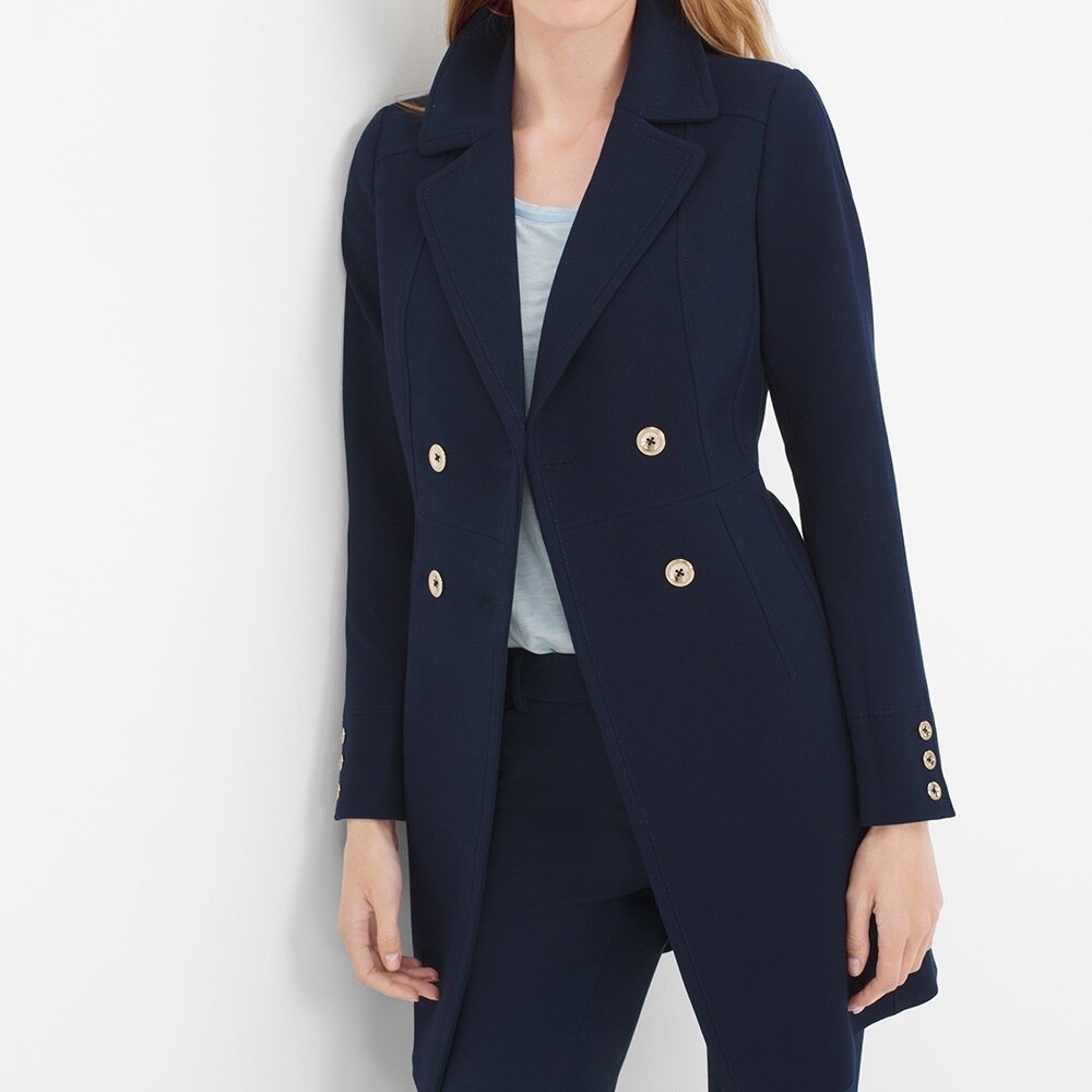 New with Tags • WHBM Femme Peacoat